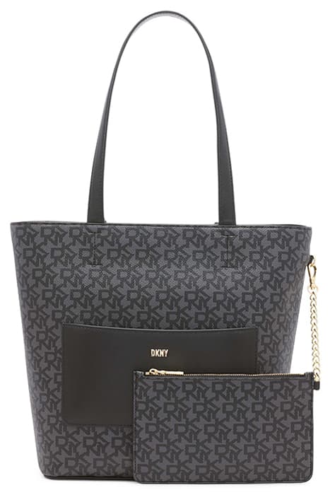 SIMONA NS TOTE BLACK LOGO/BLACK by DKNY