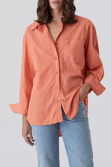 SHIRT WITH POCKET PEACH by Closed