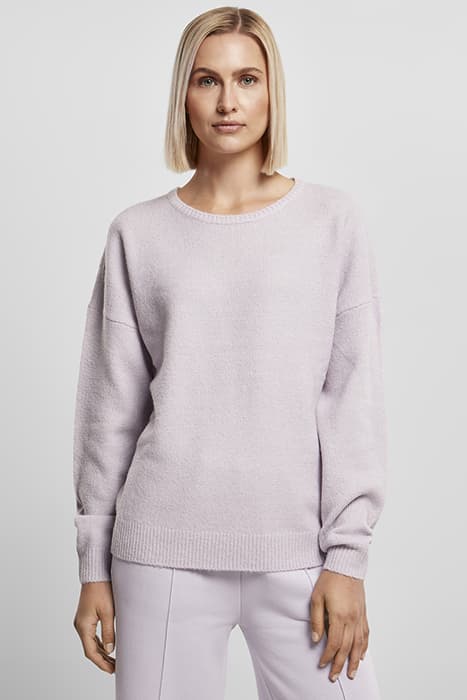 LADIES CHUNKY FLUFFY SWEATER SOFTLILAC by Urban Classics