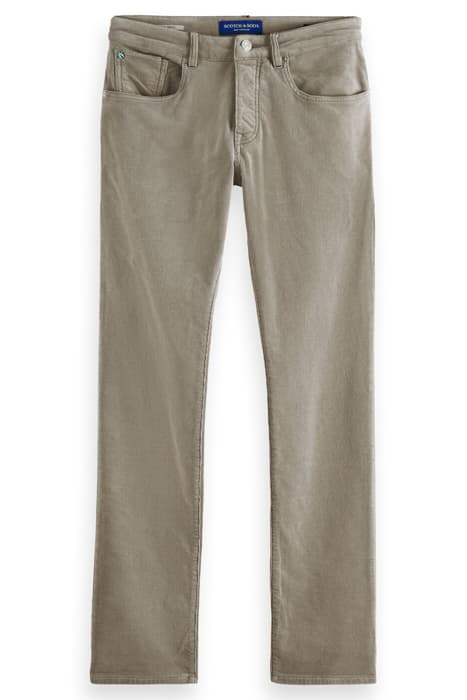 RALSTON REGULAR SLIM PANTS IN STRETCH CORDUROY MOONSTONE by Scotch & Soda