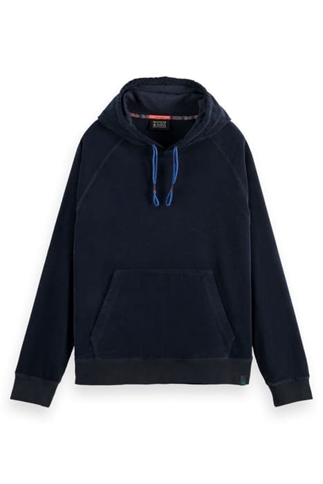 CORDUROY HOODIE NAVY by Scotch & Soda