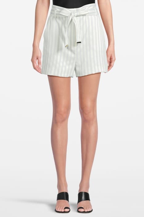 MARTINA SHORTS SOLID PEACEFUL SKY STRIPES by Marciano by Guess