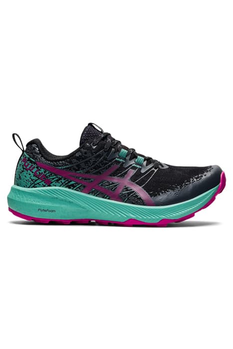 FUJI LITE 2 BLACK/FUCHSIA RED by ASICS