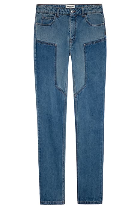 ELEAPATCHDENIM LIGHT BLUE by ZADIG&VOLTAIRE