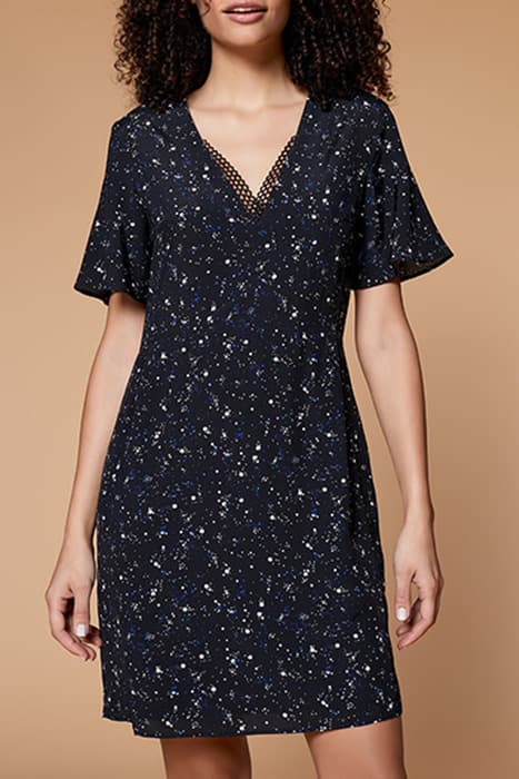 RAYNER - BLACK POLKA DOT DRESS by ONE STEP