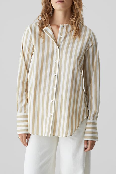 WOMEN COLLARLESS SHIRT SHIRTS & BLOUSES CEMENT by Closed