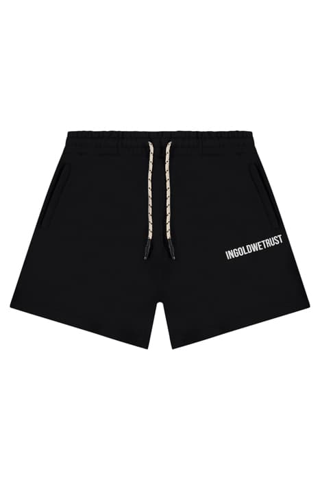 THE FUTURE SHORT JET BLACK by In Gold We Trust