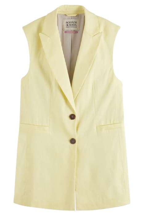 LONGER LENGTH SUMMER GILET POPCORN by Scotch & Soda