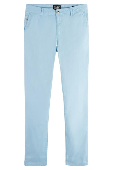 MOTT- GARMENT DYED PIMA COTTON CHINO SEA BLUE by Scotch & Soda