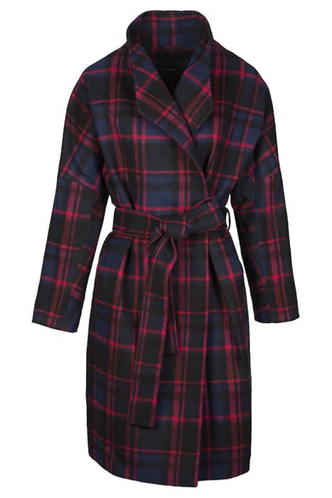 FLUSTER COAT RED CHECK by Frenken