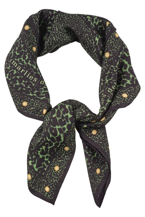 UPPERGARMENTS BLACK GREEN LEOPARD by Marlies Dekkers