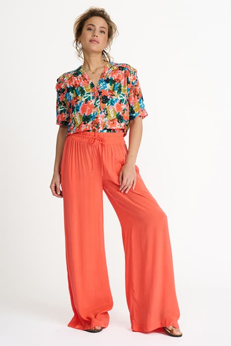 TROUSERS - WIDE LEG CORAL by POM Amsterdam