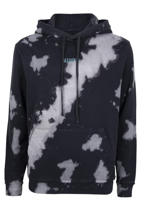 SANTOS OTH HOODY JET BLK/FOGGED ERU by AllSaints