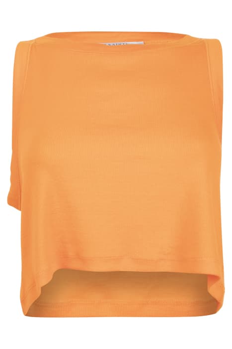 RINA CROPPED TANK POP ORANGE by AllSaints