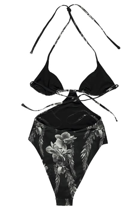 PERI MIA SWIMSUIT BLACK/WHITE by AllSaints