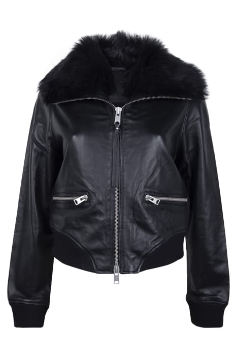 WISLEY SHEARLING BLACK by AllSaints