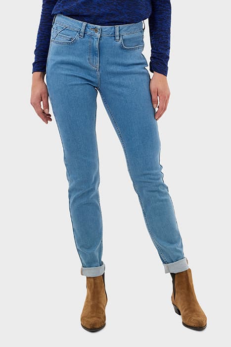 SKINNY HIGH WAIST DENIM MID BLUE DENIM by Sandwich