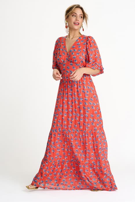 DRESS - FLOWER POPPY RED by POM Amsterdam