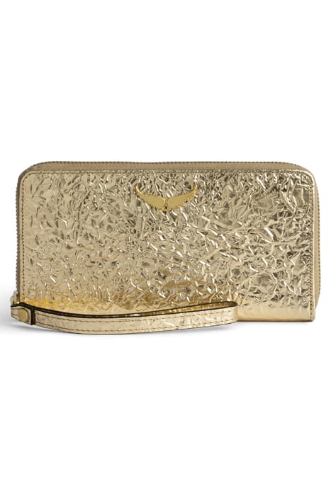 COMPAGNON WRINKLED METAL GOLD by ZADIG&VOLTAIRE