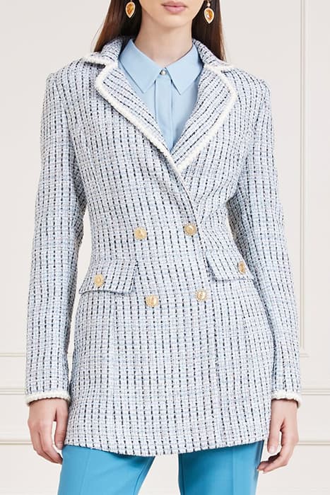 PROVENCE BLAZER REMARKABLE BLUE TWEE by Marciano by Guess