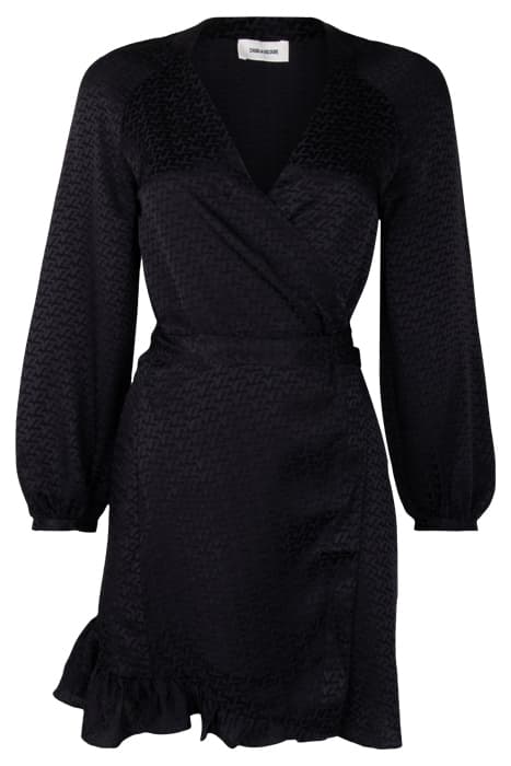 RUSSO JAC ZV 3D ROBE COURTE NOIR by ZADIG&VOLTAIRE