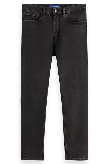 THE DROP REGULAR TAPER JEANS IN ORGANIC COTTON — ORION BLACK by Scotch & Soda