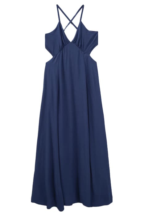 WOMEN'S NAVY BLUE LONG DRESS by IKKS