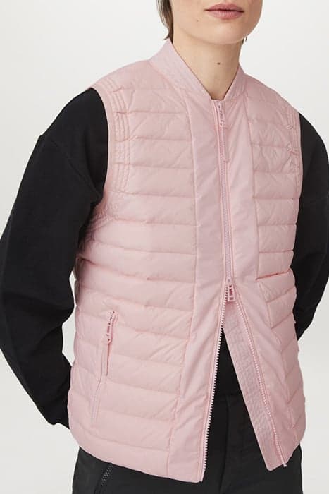 STELLA GILET CHALK PINK by Belstaff