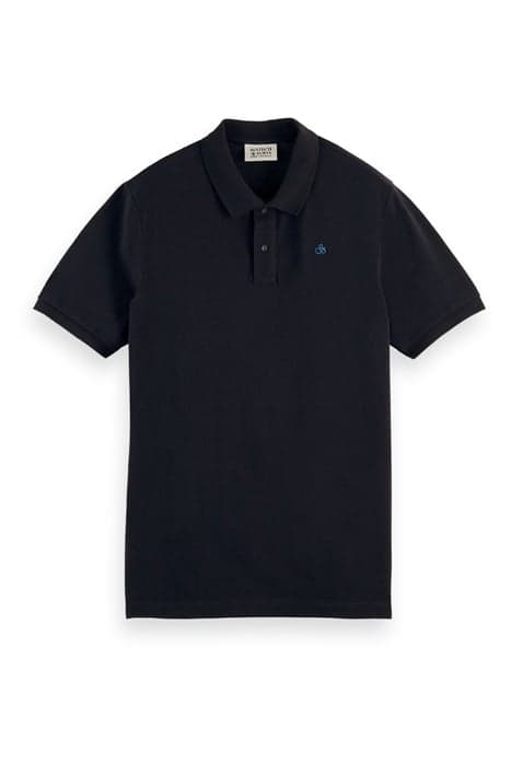 ESSENTIALS - ORGANIC COTTON PIQUE POLO NIGHT by Scotch & Soda