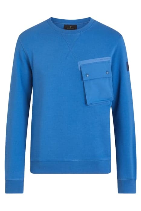 SURGE CREWNECK FORWARD BLUE by Belstaff