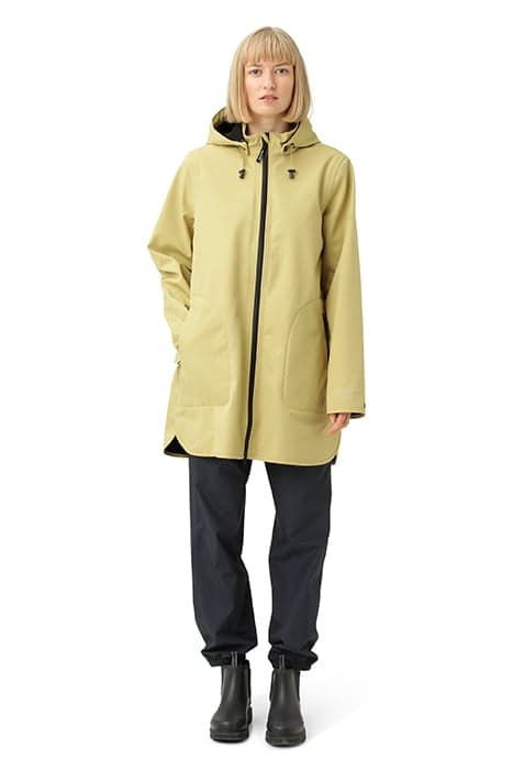 RAIN135 SOFT SHELL COAT CITRONELLA by ILSE JACOBSEN HORNBÆK