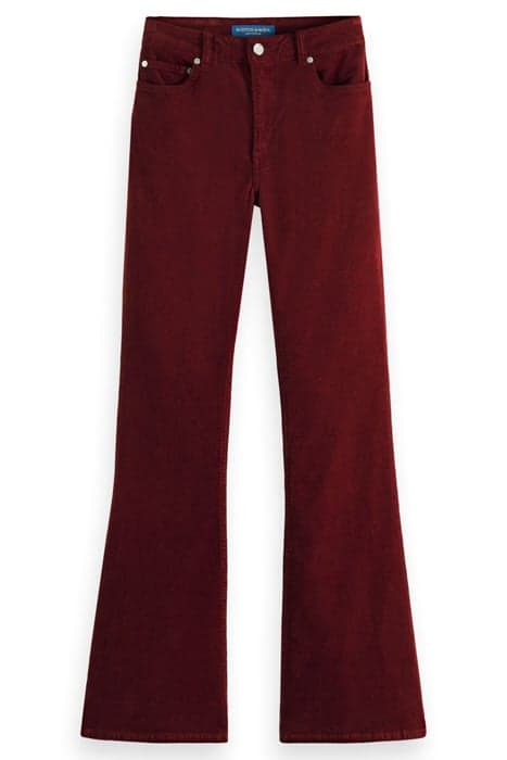 THE CHARM — GARMENT DYED CORDUROY COLOURS ZINFANDEL by Scotch & Soda