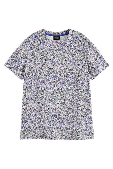 ROSARIA PRINT REGULAR FIT T-SHIRT IN ORGANIC COTTON ROSARIA  by Scotch & Soda