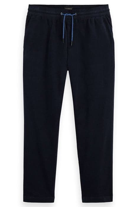 CORDUROY JOGGER IN ORGANIC COTTON NAVY by Scotch & Soda