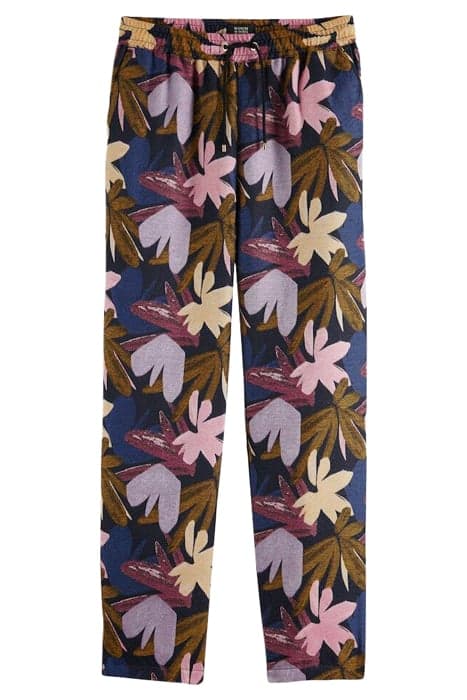 JACQUARD JOGGER PANT FLOWER CAMO by Scotch & Soda