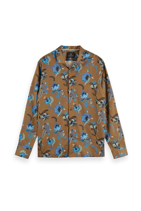 REGULAR FIT - ALL-OVER PRINTED SATIN SHIRT COMBO B by Scotch & Soda