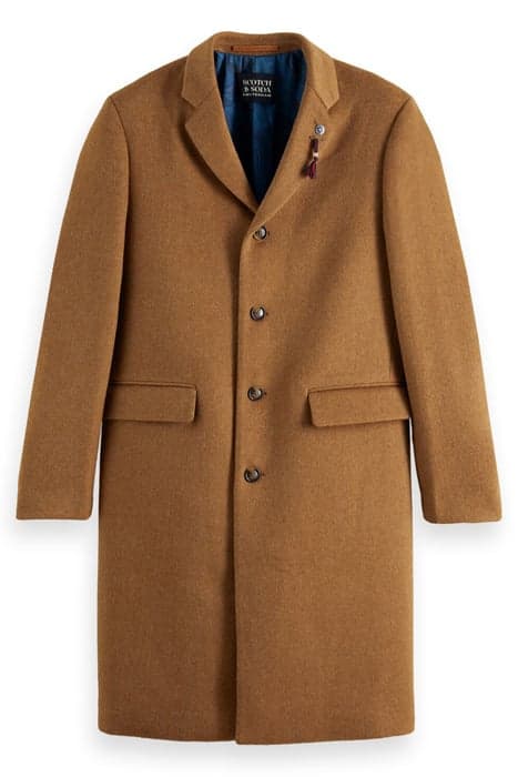 CLASSIC WOOL-BLEND OVERCOAT SAND MELANGE by Scotch & Soda