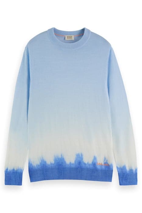 TIE-DYED WOOL-BLEND CREWNECK PULLOVER COMBO A by Scotch & Soda