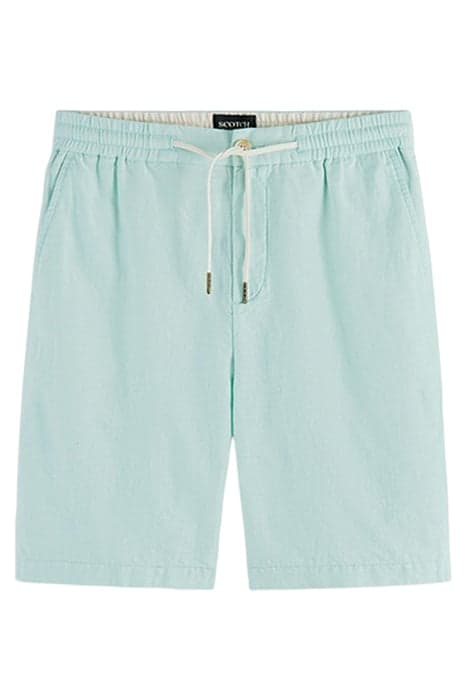 FAVE- COTTON/LINEN TWILL BERMUDA SHORT BAY by Scotch & Soda