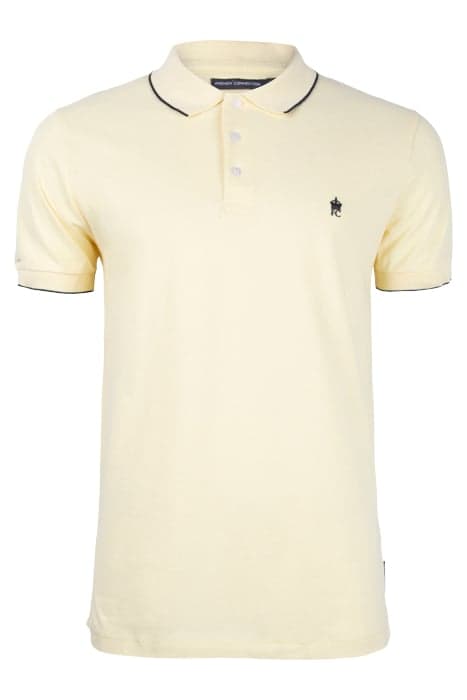 TIPPED PIQUE POLO LEMON / MARINE by French Connection