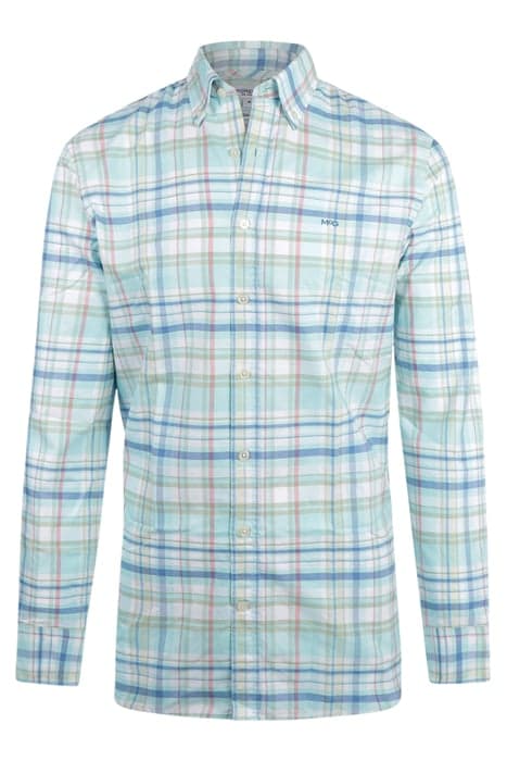 OXFORD CHECK SHIRT AQUA by McGregor