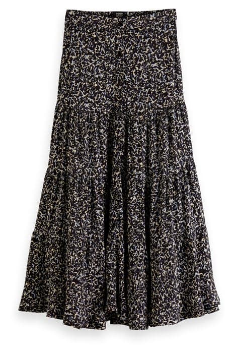 MID-LENGTH FLOWY SKIRT COMBO I by Scotch & Soda