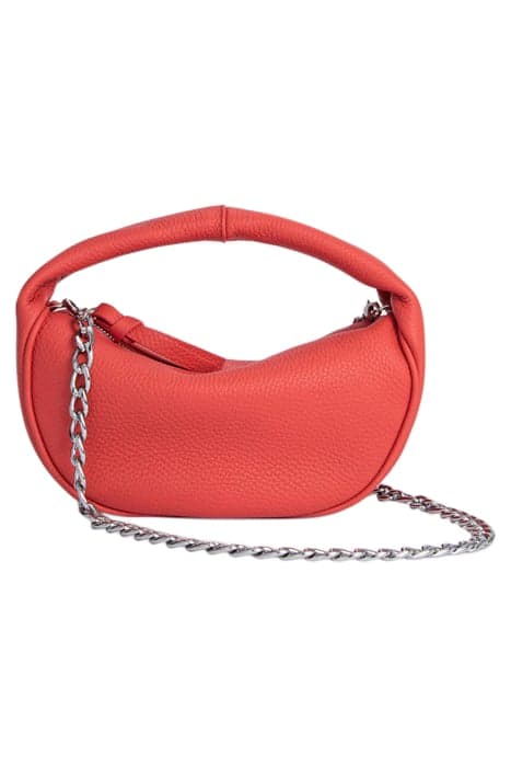 BABY CUSH CORAL FLAT GRAIN LEATHER by BY FAR