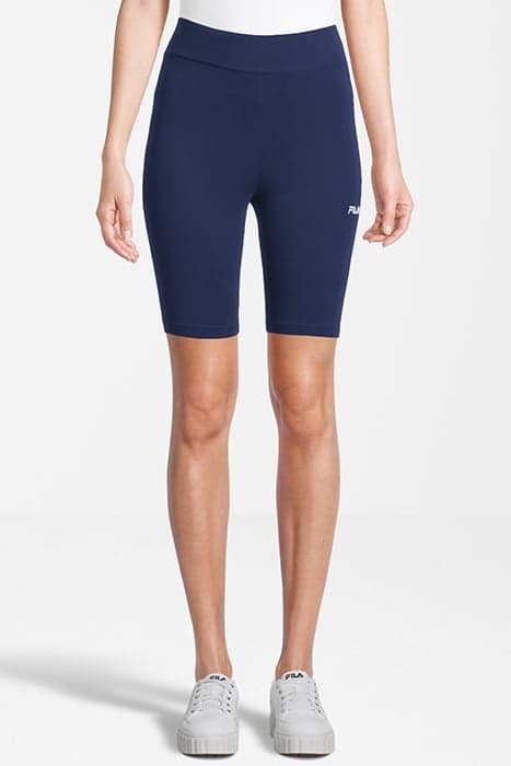 BUCKAUTAL HIGH WAIST SHORT LEGGINGS MEDIEVAL BLUE by FILA