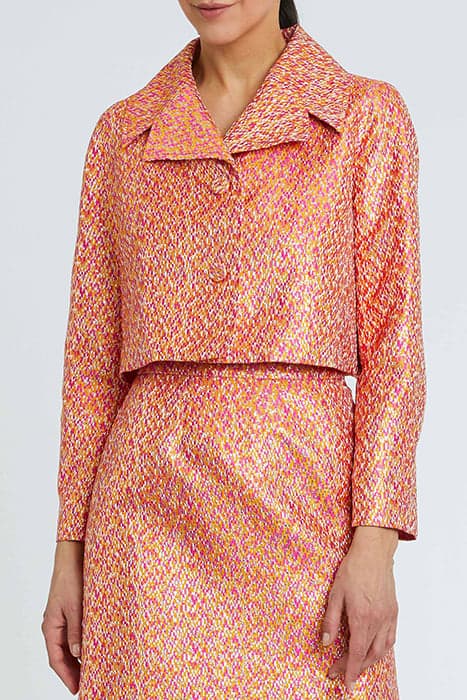 JACKET IN JACQUARD MULTICOLOR MULTICOLOR by Paule Ka