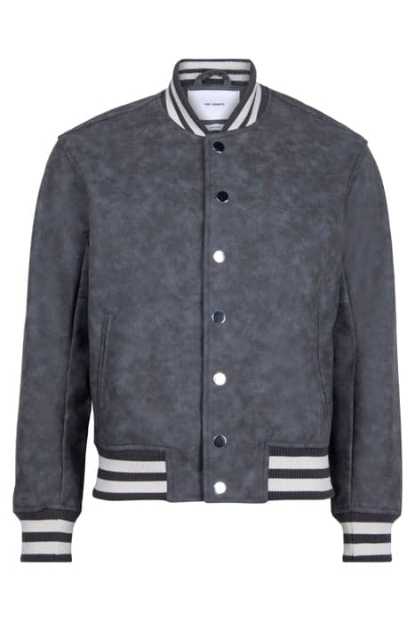 PIONEER VARSITY JACKET GREY by Axel Arigato