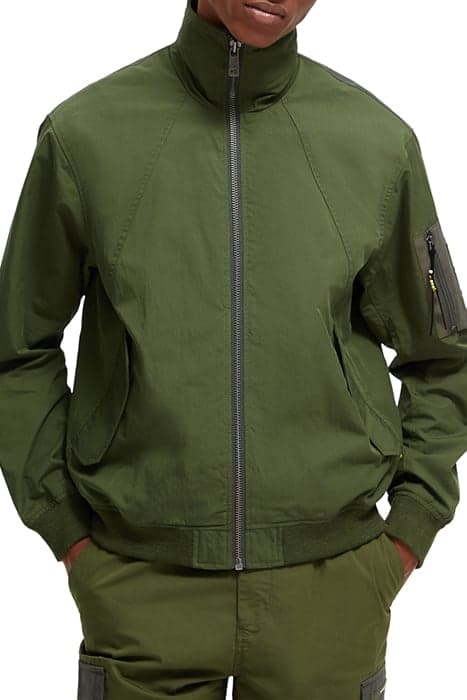 BOMBER JACKET FIELD GREEN by Scotch & Soda