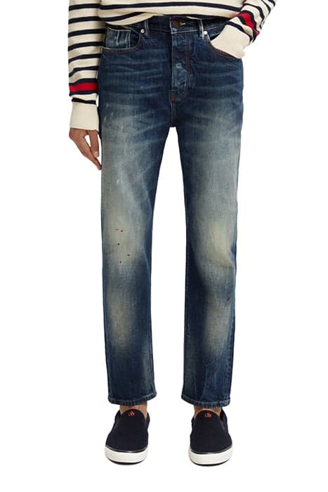 THE DROP PREMIUM SELVEDGE TAPERED JEANS — VINTAGE SOUND by Scotch & Soda