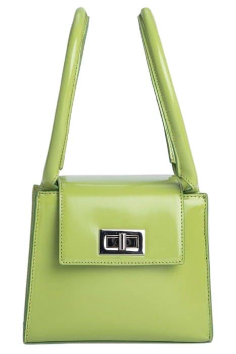 SABRINA LIME GREEN SEMI PATENT LEATHER by BY FAR