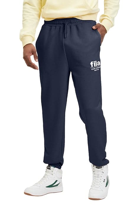 LISBON GRAPHIC SWEAT PANTS BLACK IRIS by FILA